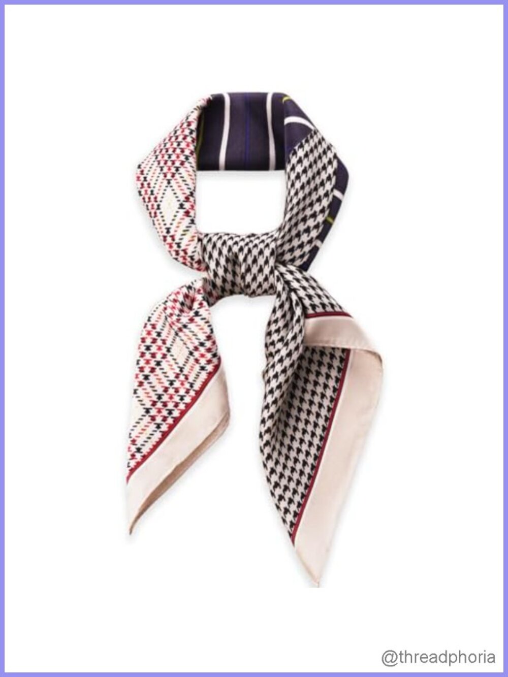 Super Soft Satin Scarf Lightweight Silky Head Bandanas Versatile Fashion Scarf